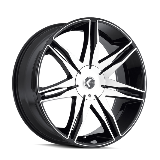 KRAZE EPIC KR143 22X9.5 18 6x139.7 BLACK/MACHINED