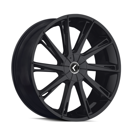 KRAZE SWAGG KR144 24X9.5 30 6x135/6x139.7 SATIN BLACK