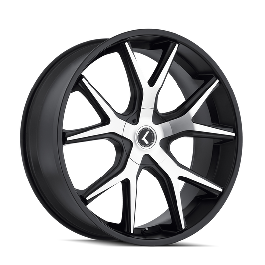 KRAZE SPLTZ KR146 26X10 18 5x115/5x120 BLACK/MACHINED