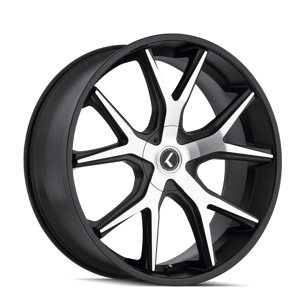 KRAZE SPLTZ KR146 24X9.5 30 6x135/6x139.7 BLACK/MACHINED
