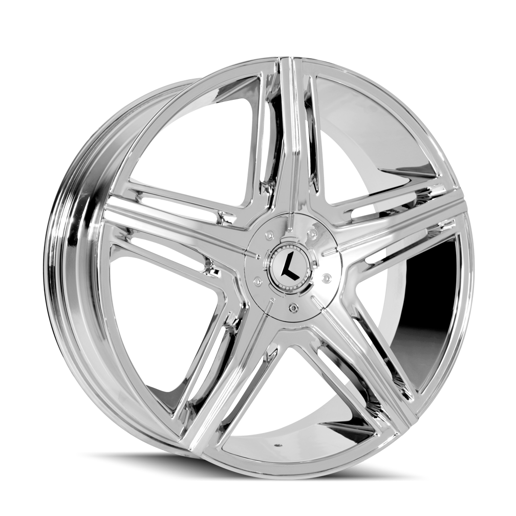 KRAZE HYPE KR158 20X8.5 40 5x110/5x115 CHROME