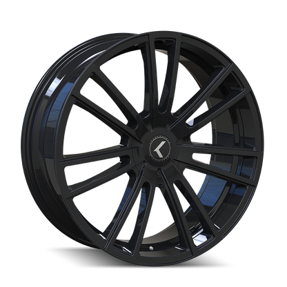 KRAZE SPECTRA 183 22X8.5 38 5x114.3/5x120 GLOSS BLACK