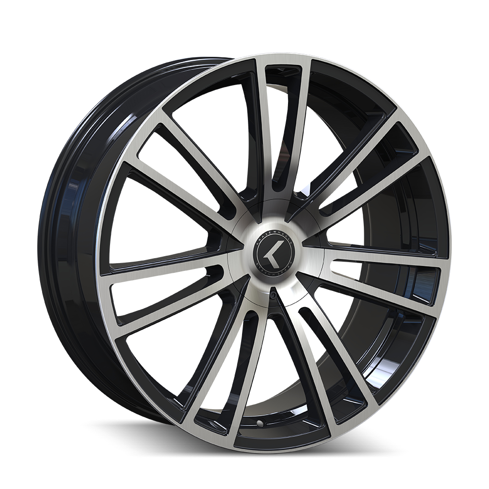 KRAZE SPECTRA 183 20X8.5 38 5x110/5x127 BLACK/MACHINED