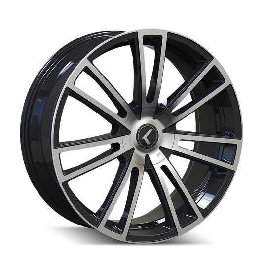 KRAZE SPECTRA 183 20X8.5 38 5x112/5x120 BLACK/MACHINED