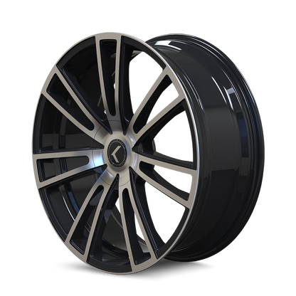 KRAZE SPECTRA 183 18X8 40 5x110/5x127 BLACK/MACHINED