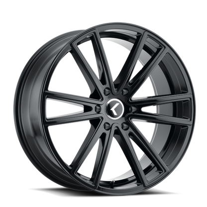 KRAZE LUSSO KR190 17X8 38 5x112 GLOSS BLACK