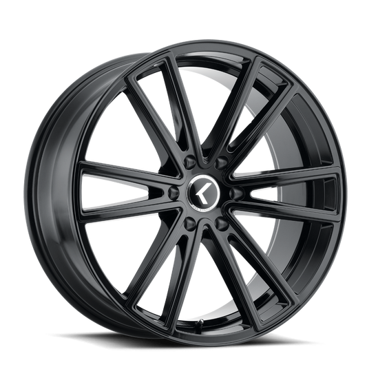 KRAZE LUSSO KR190 17X8 38 5x112 GLOSS BLACK