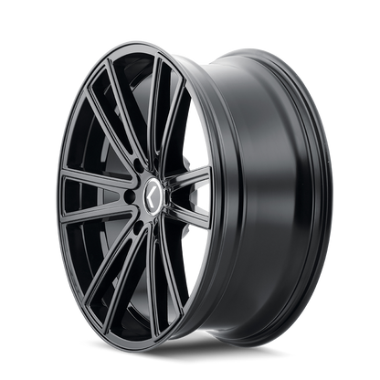 KRAZE LUSSO KR190 17X8 38 5x112 GLOSS BLACK