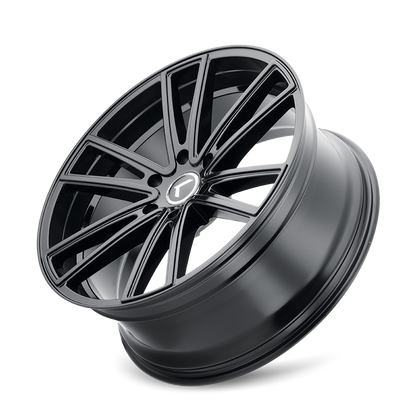 KRAZE LUSSO KR190 17X8 38 5x120 GLOSS BLACK