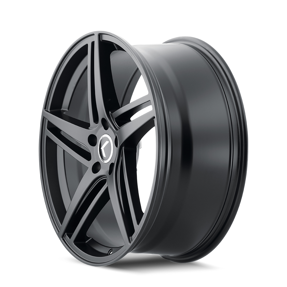 KRAZE MILANO KR195 17X8 38 5x115 SATIN BLACK