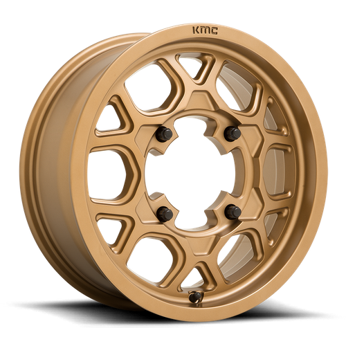 KMC Powersports KS133 MESA LITE 15X6 38 4X137/4X137 Matte Bronze