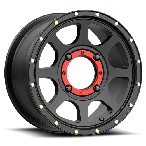 KMC Powersports KS134 ADDICT 2 14X7 38 4X137/4X137 Satin Black