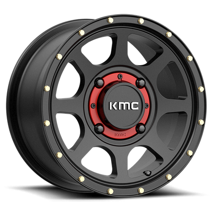 KMC Powersports KS134 ADDICT 2 14X7 38 4X137/4X137 Satin Black