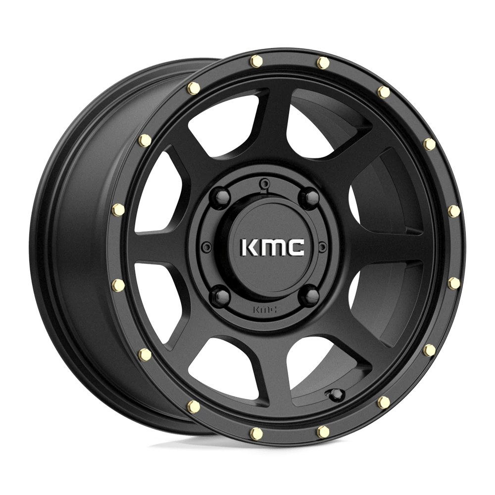 KMC Powersports KS134 ADDICT 2 14X7 10 4X156/4X156 Satin Black