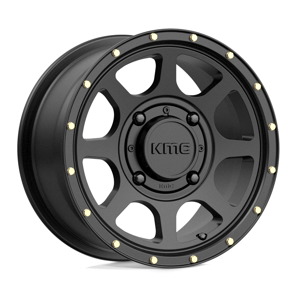 KMC Powersports KS134 ADDICT 2 14X7 38 4X137/4X137 Satin Black