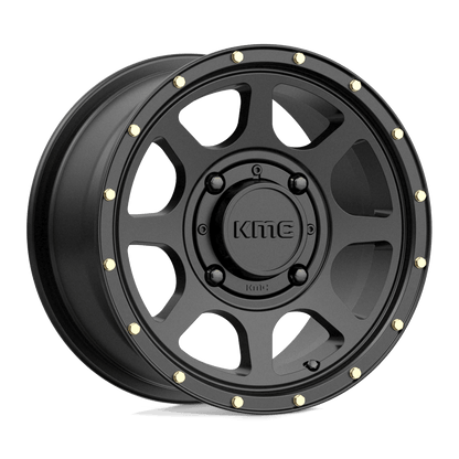 KMC Powersports KS134 ADDICT 2 14X7 38 4X137/4X137 Satin Black