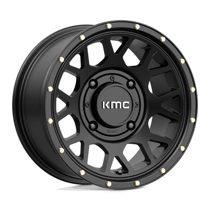 KMC Powersports KS135 GRENADE 14X10 0 4X156/4X156 Satin Black