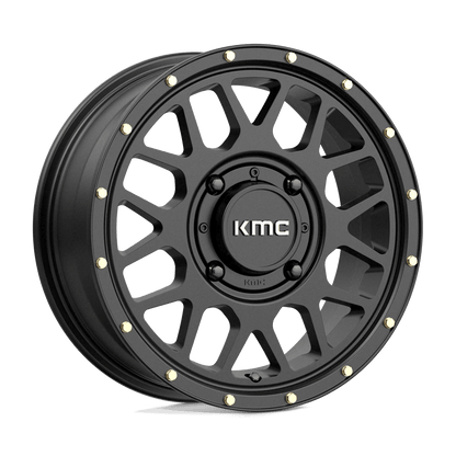 KMC Powersports KS135 GRENADE 15X6 38 4X156/4X156 Satin Black