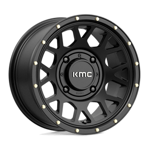 KMC Powersports KS135 GRENADE 14X7 10 4X137/4X137 Satin Black