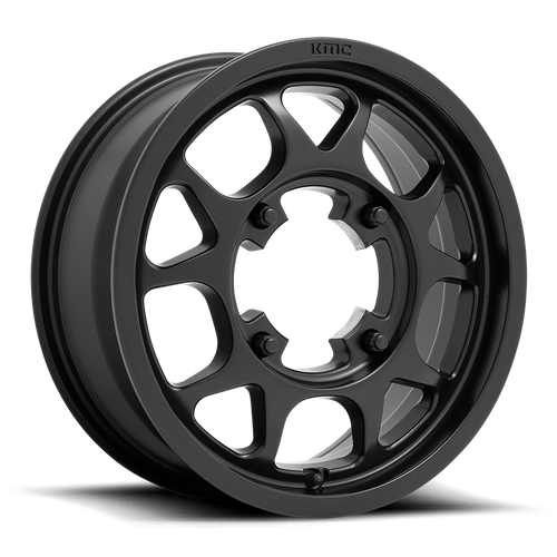 KMC Powersports KS136 TORO 15X6 38 4X137/4X137 Satin Black