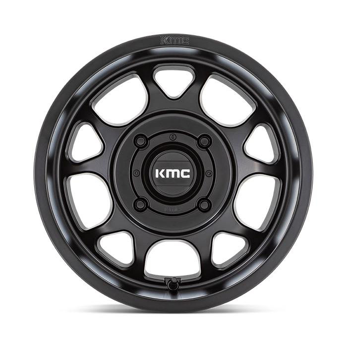 KMC Powersports KS137 TORO S UTV 15X10 0 4X137/4X137 Satin Black