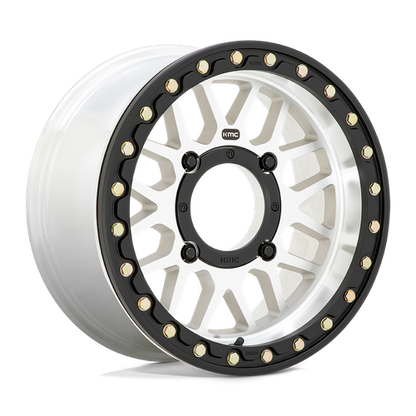 KMC Powersports KS235 GRENADE BEADLOCK 14X10 0 4X137/4X137 Machined