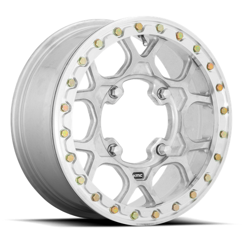 KMC Powersports KS433 MESA BEADLOCK FORGED 15X6 38 4X137/4X137 Raw Machined Forged