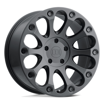Level 8 IMPACT 16X8.5 -6 5X139.7/5X5.5 MATTE BLACK