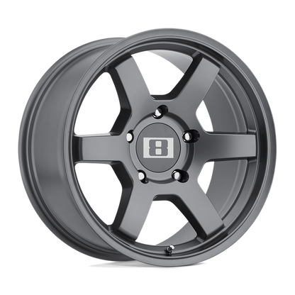 Level 8 MK6 18X9 0 6X139.7/6X5.5 MATTE GUNMETAL