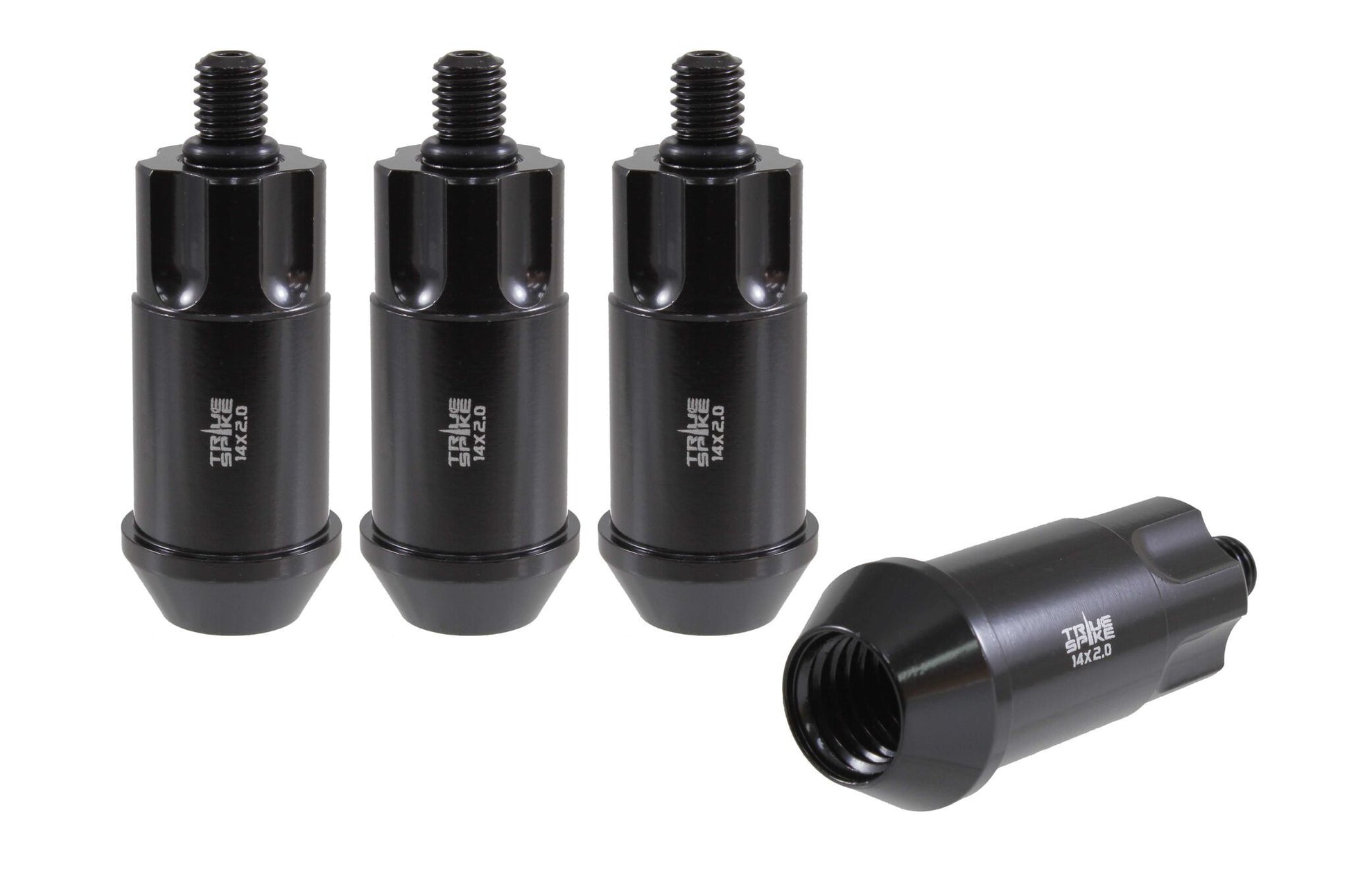 TRUE SPIKE ACORN ANTI-THEFT WHEEL LOCK LOCKING LUG NUTS CNC MACHINED FORGED STEEL