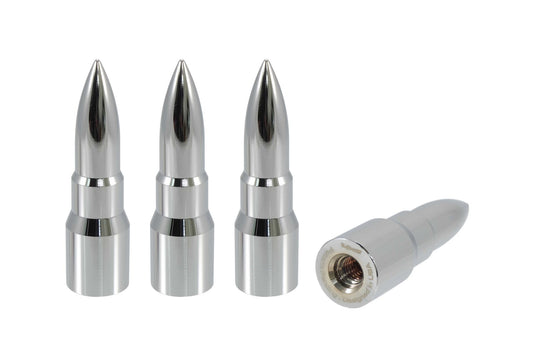 BULLET LUG NUT CAPS CNC MACHINED BILLET ALUMINUM, MANY FINISHES TO CHOOSE FROM INCLUDING NEON COLORS// DIAMETER: 20MM LENGTH:73MM PART # LGC031