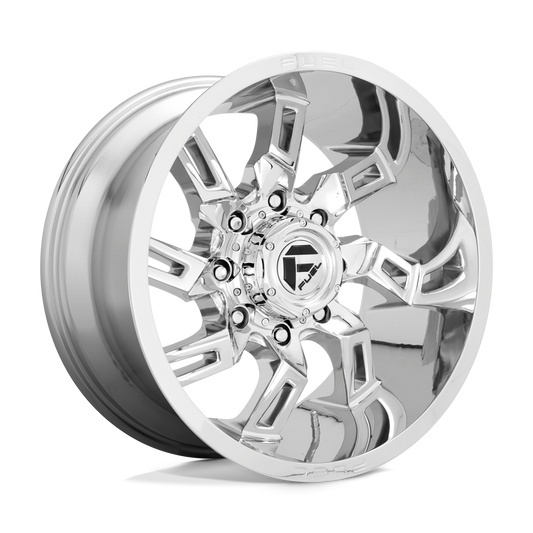 FUEL 1PC D746 LOCKDOWN 20X10 -18 5X127 CHROME