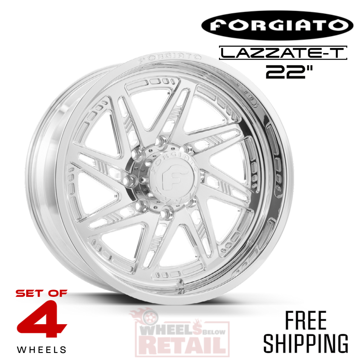 FORGIATO LAZZATE-T 22-INCH PACKAGE FOR CHEVROLET 2500