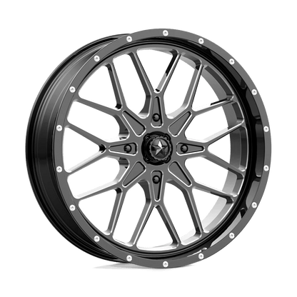 MSA Offroad Wheels M45 20X7 0 4X156/4X156 Gloss Black Milled