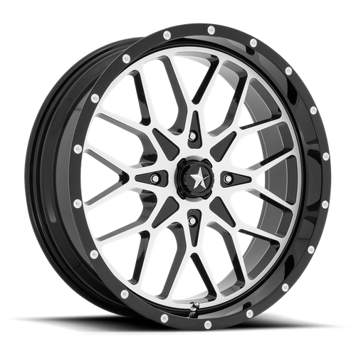 MSA Offroad Wheels M45 20X7 0 4X156/4X156 Gloss Black Machined