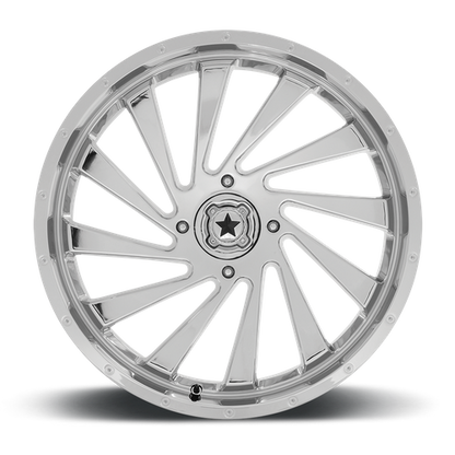 MSA Offroad Wheels M46 22X7 0 4X137/4X137 Chrome