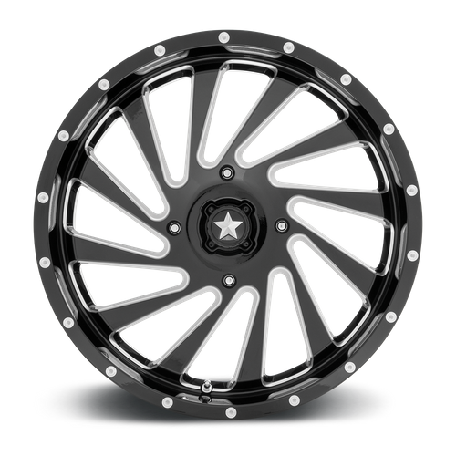 MSA Offroad Wheels M46 20X7 0 4X137/4X137 Gloss Black Milled