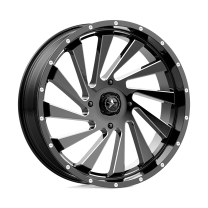MSA Offroad Wheels M46 20X7 0 4X156/4X156 Gloss Black Milled