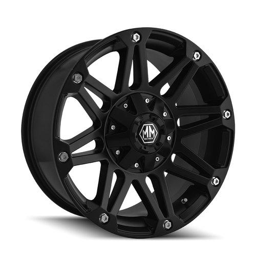 Mayhem 8010 Riot 18x9 -12 5x127(5x5)/5x139.7(5x5.5) Matte Black