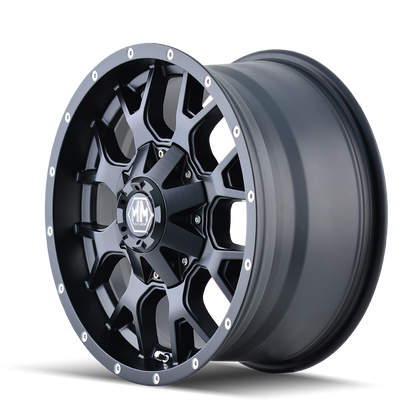 Mayhem 8015 Warrior 17x7.5 40 5x108/5x114.3(5x4.5) Matte Black