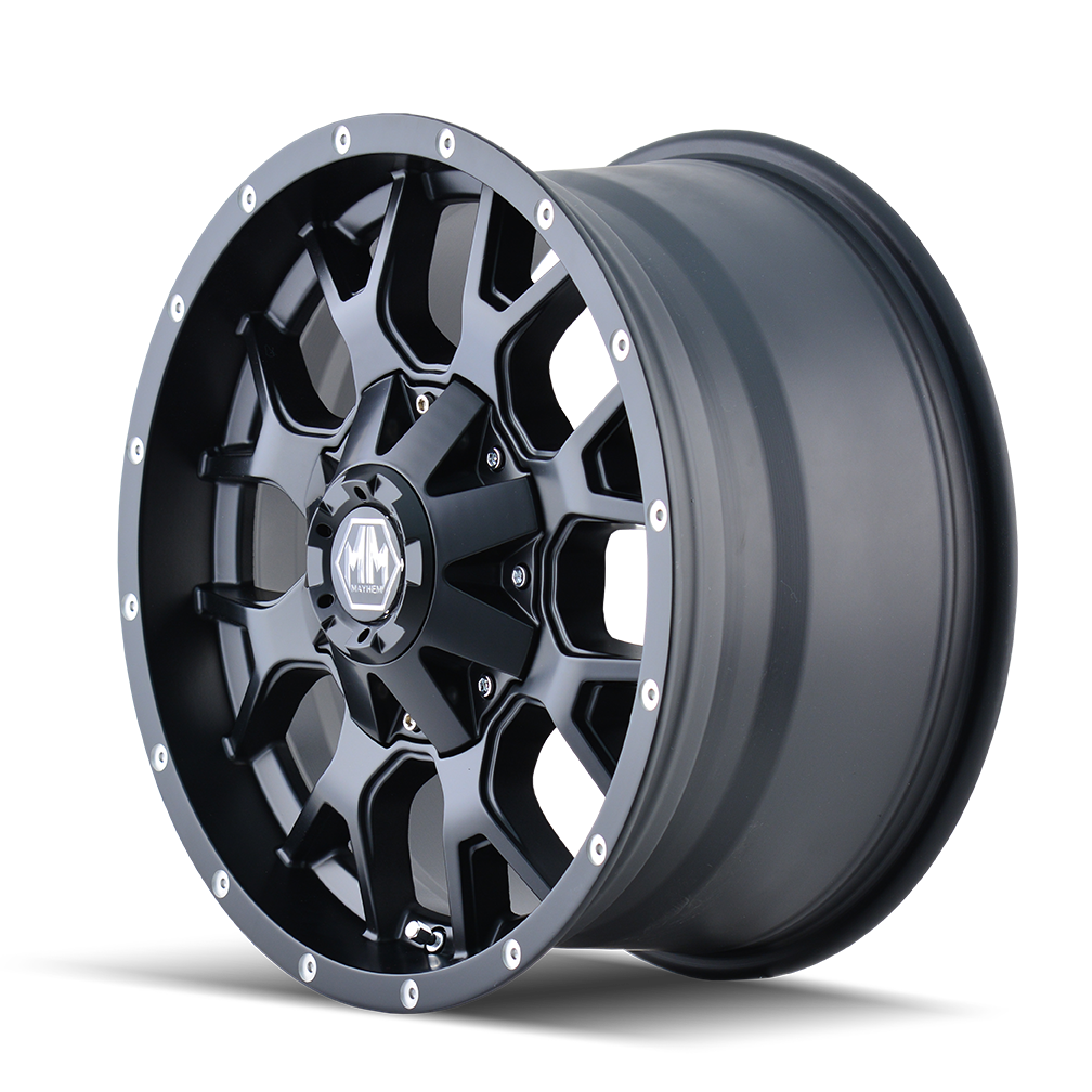 Mayhem 8015 Warrior 20x9 18 6x120/6x139.7(6x5.5) Matte Black