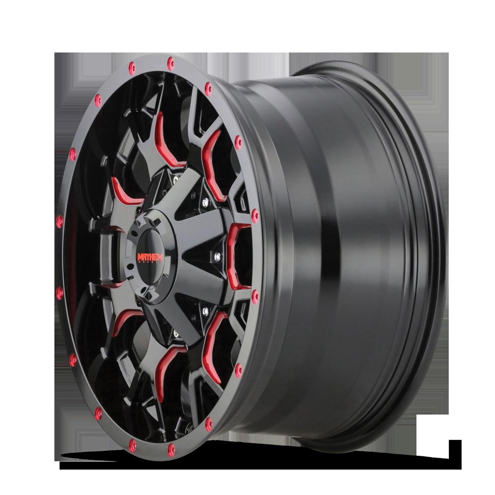 Mayhem 8015 Warrior 20x9 0 6x135/6x139.7(6x5.5) Prism Red – Wheels