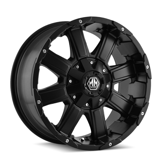 MAYHEM CHAOS 8030 18X9 18 6x135/6x139.7 MATTE BLACK