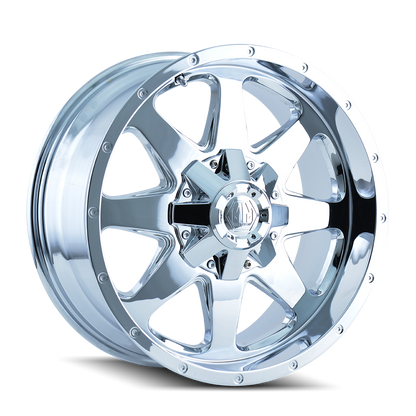 Mayhem 8040 Tank 20x9 -12 6x139.7(6x5.5) Chrome