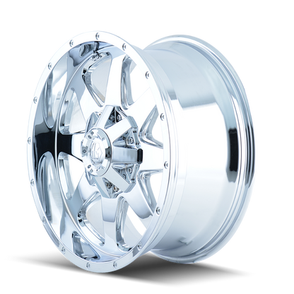 Mayhem 8040 Tank 20x9 -12 8x165.1(8x6.5)/8x170 Chrome