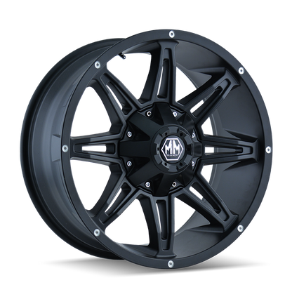 Mayhem 8090 Rampage 20x10 -25 8x165.1(8x6.5)/8x170 Matte Black
