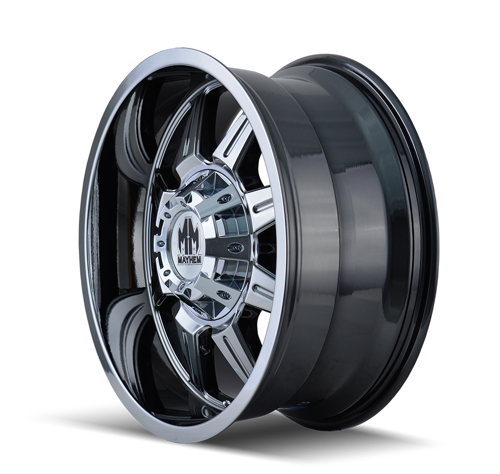 Mayhem 8100 Monstir 22x10 -19 8x165.1(8x6.5)/8x170 Chrome