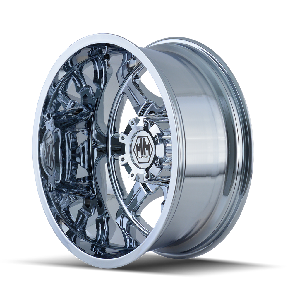 MAYHEM MONSTIR 8101 17X6.5 -140 8x200 REAR CHROME