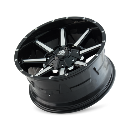 MAYHEM ARSENAL 8104 20x9 18 8x180 GLOSS BLACK/MACHINED FACE