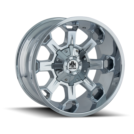 MAYHEM COMBAT 8105 18X9 -12 8x165.1/8x170 CHROME